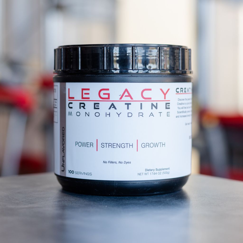 Legacy Creatine | 100 Servings | Pure Creatine Monohydrate