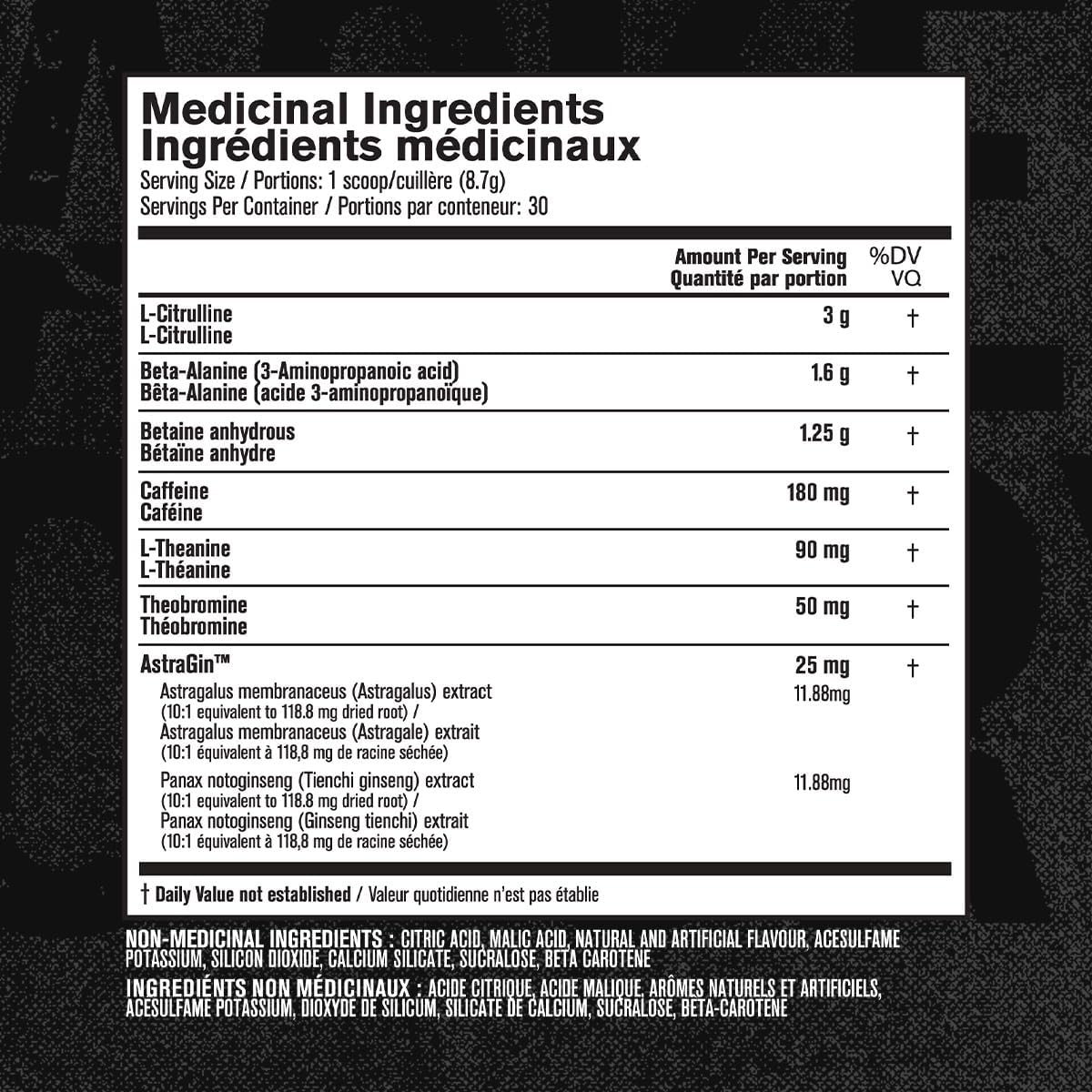 NITROSURGE – Pre Workout Powder – Sour Peach Rings – 30 Servings