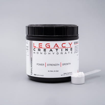 Legacy Creatine | 100 Servings | Pure Creatine Monohydrate