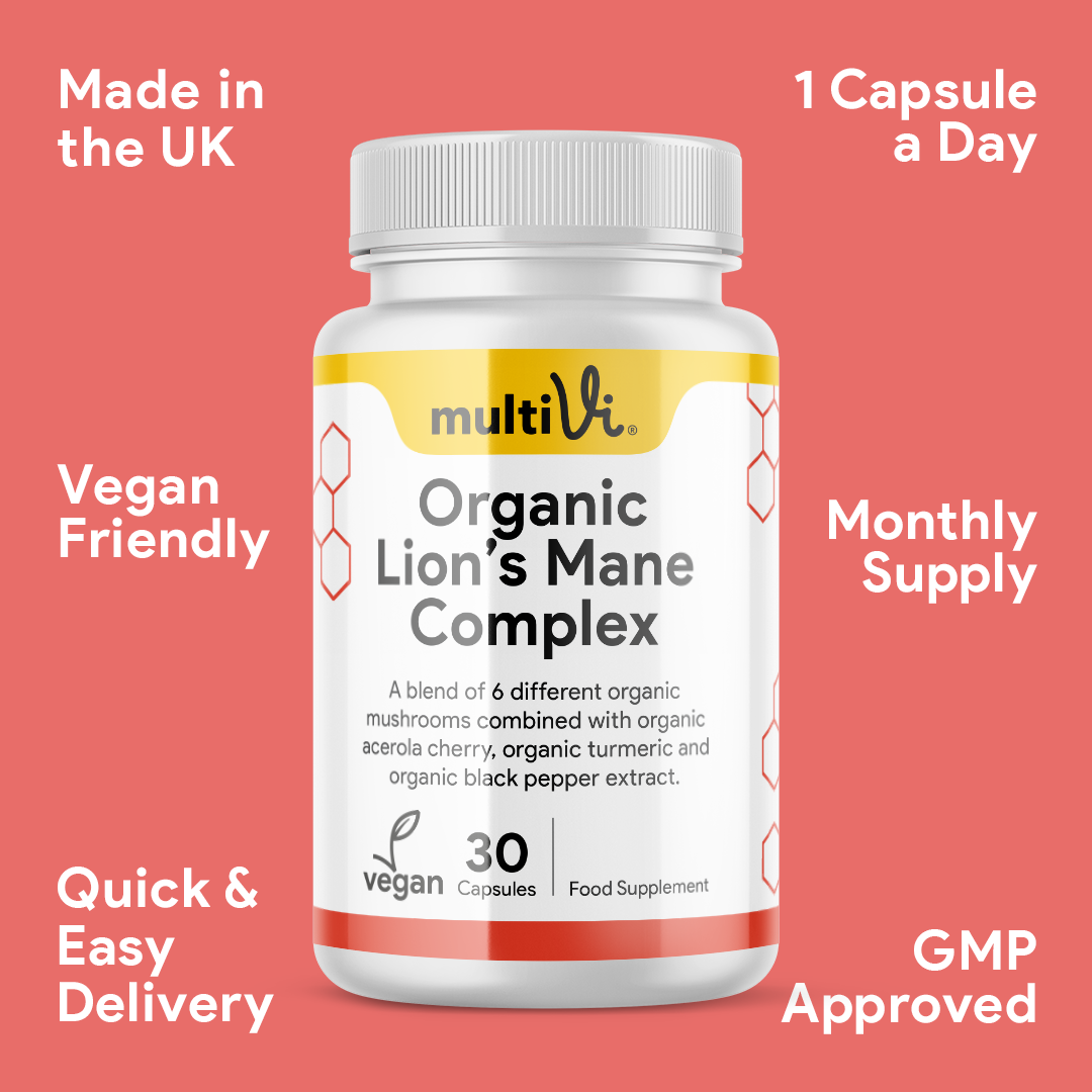 Organic Lions Mane Complex Supplement