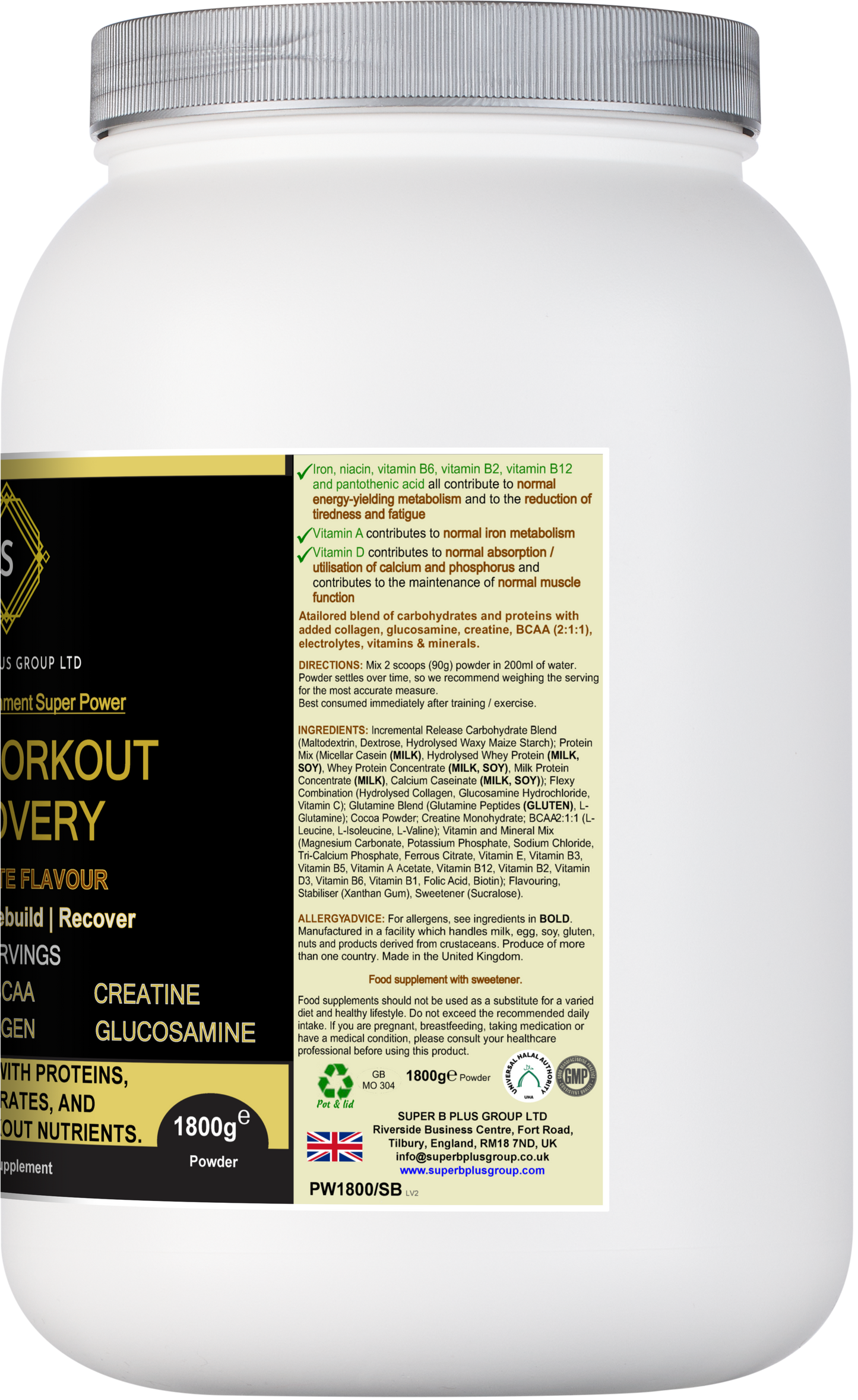 POST WORKOUT RECOVERY