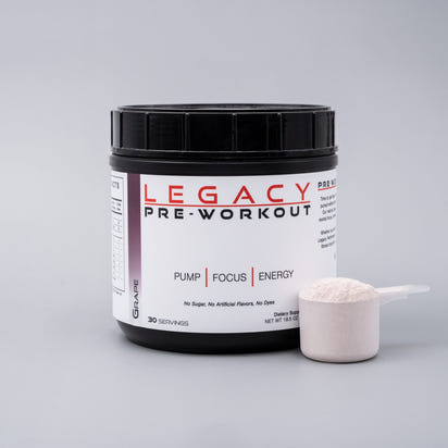 Legacy Pre-Workout | 30 Servings | Natural Energy