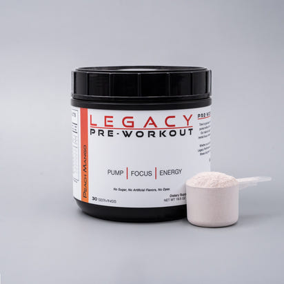 Legacy Pre-Workout | 30 Servings | Natural Energy