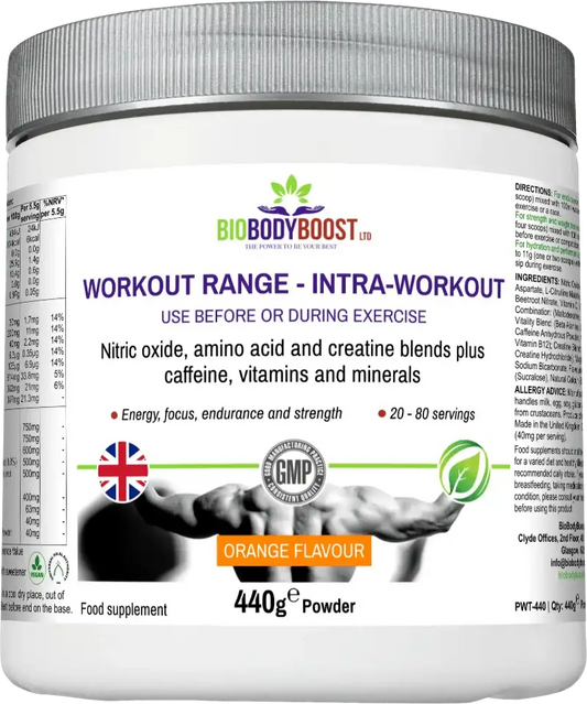 Workout Range - Intra-Workout Amino Acids and Creatine Blend