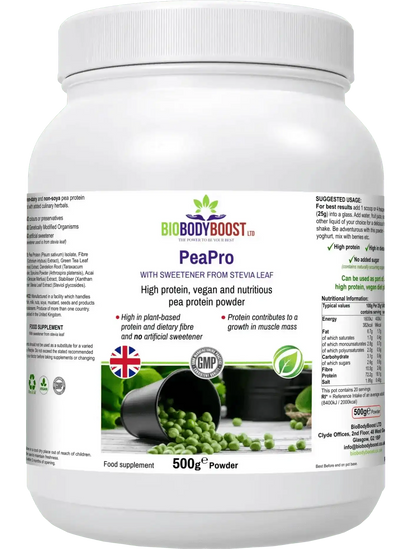 PeaPro - High Protein Vegan Pea Protein Powder