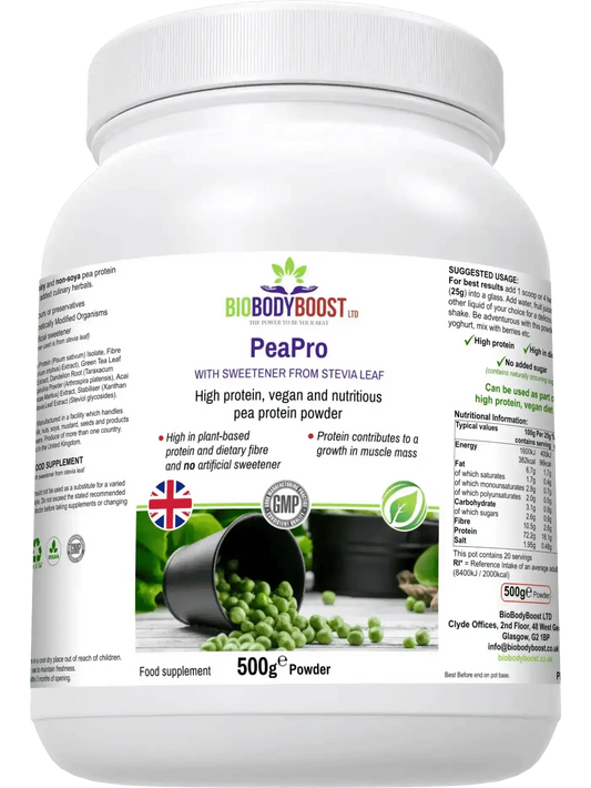 PeaPro - High Protein Vegan Pea Protein Powder
